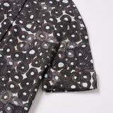 ノーカラーシャツ「(無題)(丸)」