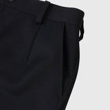 Hand-Screen Printed Tapered Pants「楽譜 spiritoso」