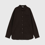 ¥【予約商品|10月中旬お届け】Easy-Care Art Panel Print Shirt「maru-mm2024」marina