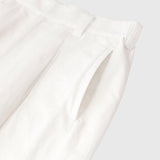 ¥【予約商品|10月上旬お届け】Embroidered Barrel-Leg Pleated Pants「Untitled」Willy De Smedt