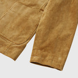¥【予約商品|10月中旬お届け】Embroidered Corduroy Jacket「marina-moji003」 Beigemarina
