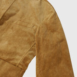 ¥【予約商品|10月中旬お届け】Embroidered Corduroy Jacket「marina-moji003」 Beigemarina