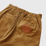 ¥【予約商品|10月中旬お届け】Embroidered Corduroy Pants「marina-moji003」 Beigemarina