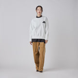 ¥【予約商品|10月中旬お届け】Embroidered Corduroy Pants「marina-moji003」 Beigemarina