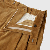 ¥【予約商品|10月中旬お届け】Embroidered Corduroy Pants「marina-moji003」 Beigemarina