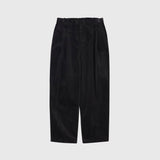 ¥【予約商品|10月中旬お届け】Embroidered Corduroy Pants「marina-moji003」 Charcoalmarina