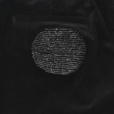 ¥【予約商品|10月中旬お届け】Embroidered Corduroy Pants「marina-moji003」 Charcoalmarina