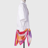 ¥【予約商品|10月上旬お届け】スカーフループ付きショートシャツHERALBONY