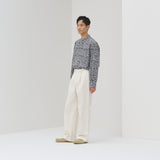 バンドカラーシャツ「かえでのチョキチョキ」