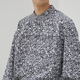 バンドカラーシャツ「かえでのチョキチョキ」