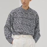 バンドカラーシャツ「かえでのチョキチョキ」