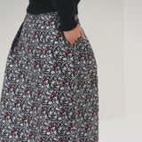 【店舗先行販売】ジャカードスカート「モノクロの世界」