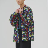 バンドカラーシャツ「My world」