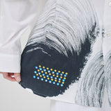 バンドカラーシャツ「タイトル不明」