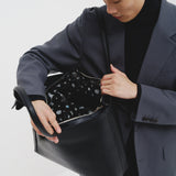 ¥【予約商品|12月中旬お届け】レザートートバッグ「(無題)(丸)」Sanae Sasaki