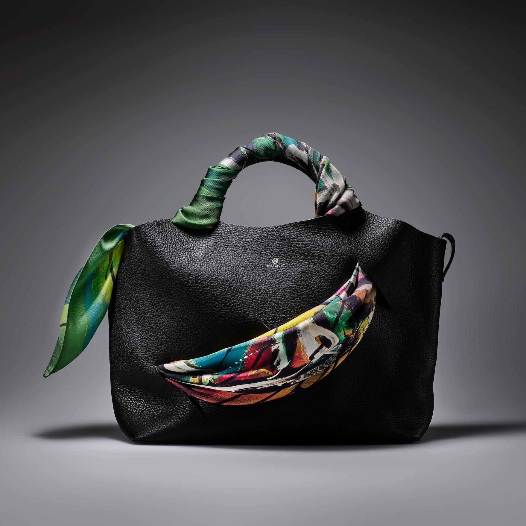 スカーフコンビレザートート – HERALBONY