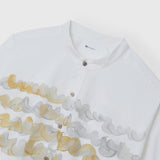 ¥【予約商品|12月下旬お届け】バンドカラーシャツ「kin - mm2024」marina