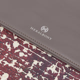 ¥【予約商品|12月中旬お届け】レザーPCケース「楽譜」Kaoru Iga