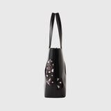 CUTTING LEATHER TOTE「(無題)(丸)」