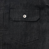 Organic Field Denim Blouson "Title Unknown" Black