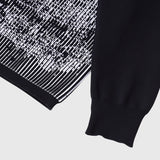 Lenticular Knit Pullover「楽譜 spiritoso」「楽譜(No.2)」