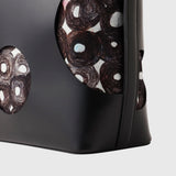 CUTTING LEATHER TOTE「(無題)(丸)」