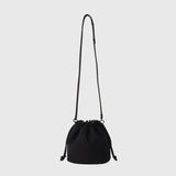 Reversible Mesh Drawstring Bag「(無題)(丸)」