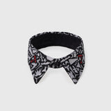 【店舗先行販売】ジャカード付け襟「モノクロの世界」