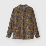 バンドカラーシャツ「秋」