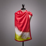 ¥【予約商品|1月下旬お届け】シルクスカーフ「朝焼け」Daiki Ito