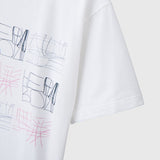 ¥1st Anniversary Tシャツ(キッズ)「レースフラワー」Masahiro Fukui