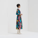 クルーネックワンピース「地球を美しくしようと言う真鍋さん」