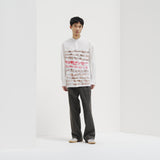 【予約商品|12月下旬お届け】バンドカラーシャツ「brown brush-mm2025」