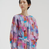 クルーネックワンピース「I like music. I like dancing.」