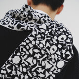 ジャガードマフラー「かえでのチョキチョキ」