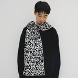 ジャガードマフラー「かえでのチョキチョキ」