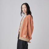 Multi-Color Loopback Cardigan (Art-Inspired)「Untitled」
