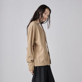 Multi-Color Loopback Cardigan (Art-Inspired)「Untitled」