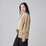 Multi-Color Loopback Cardigan (Art-Inspired)「Untitled」