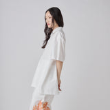【予約商品|10月上旬お届け】Embroidered Short-Sleeve Shirt「Untitled」