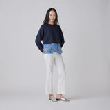 Art Ruffle Long Sleeve「(無題)(青)」