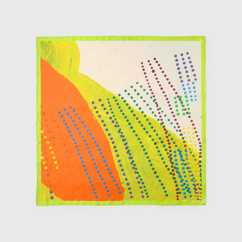 Silk scarf "Title Unknown"