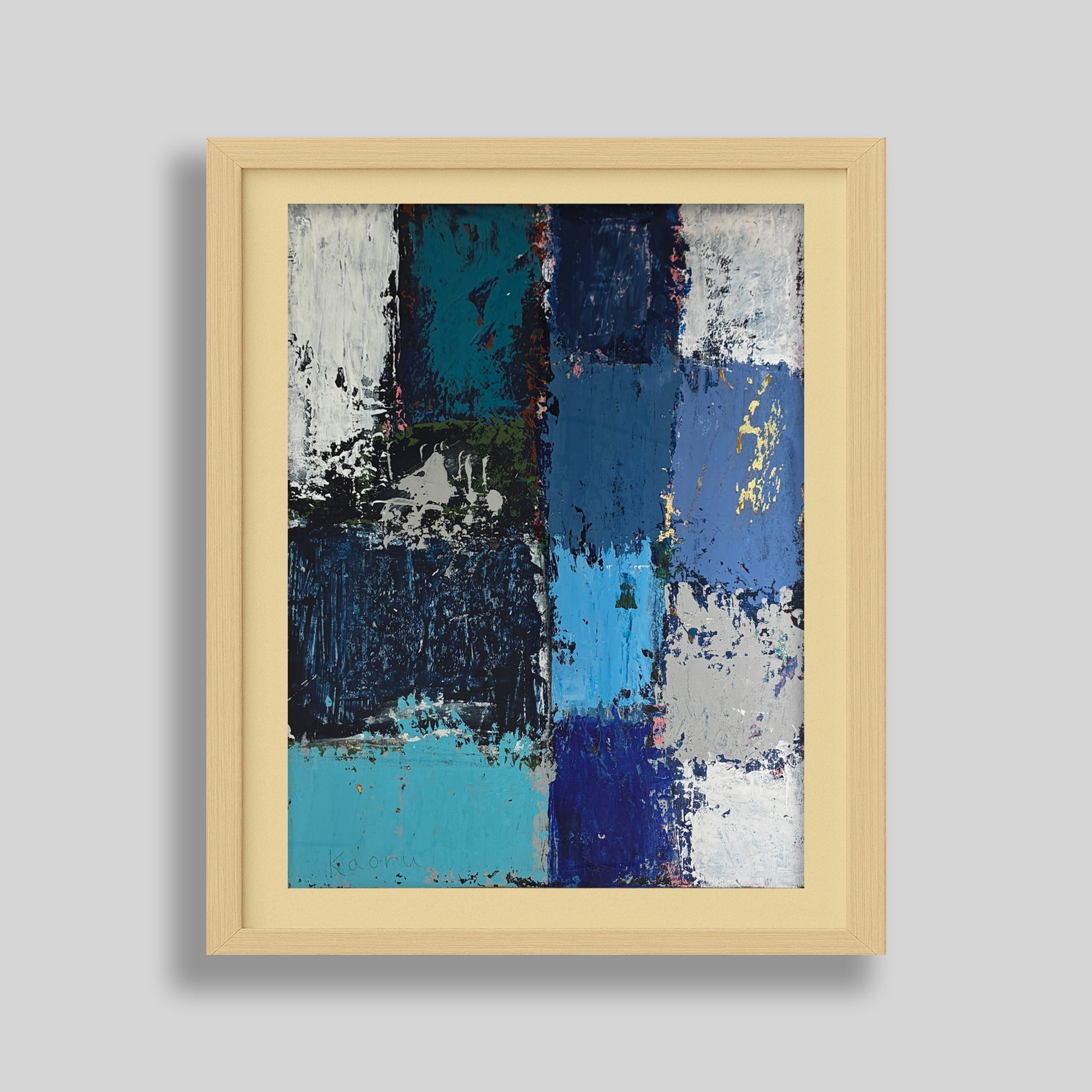 青のコンポジション」原画作品 – HERALBONY