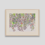 ¥「藤の花」原画作品Kanta Wajima