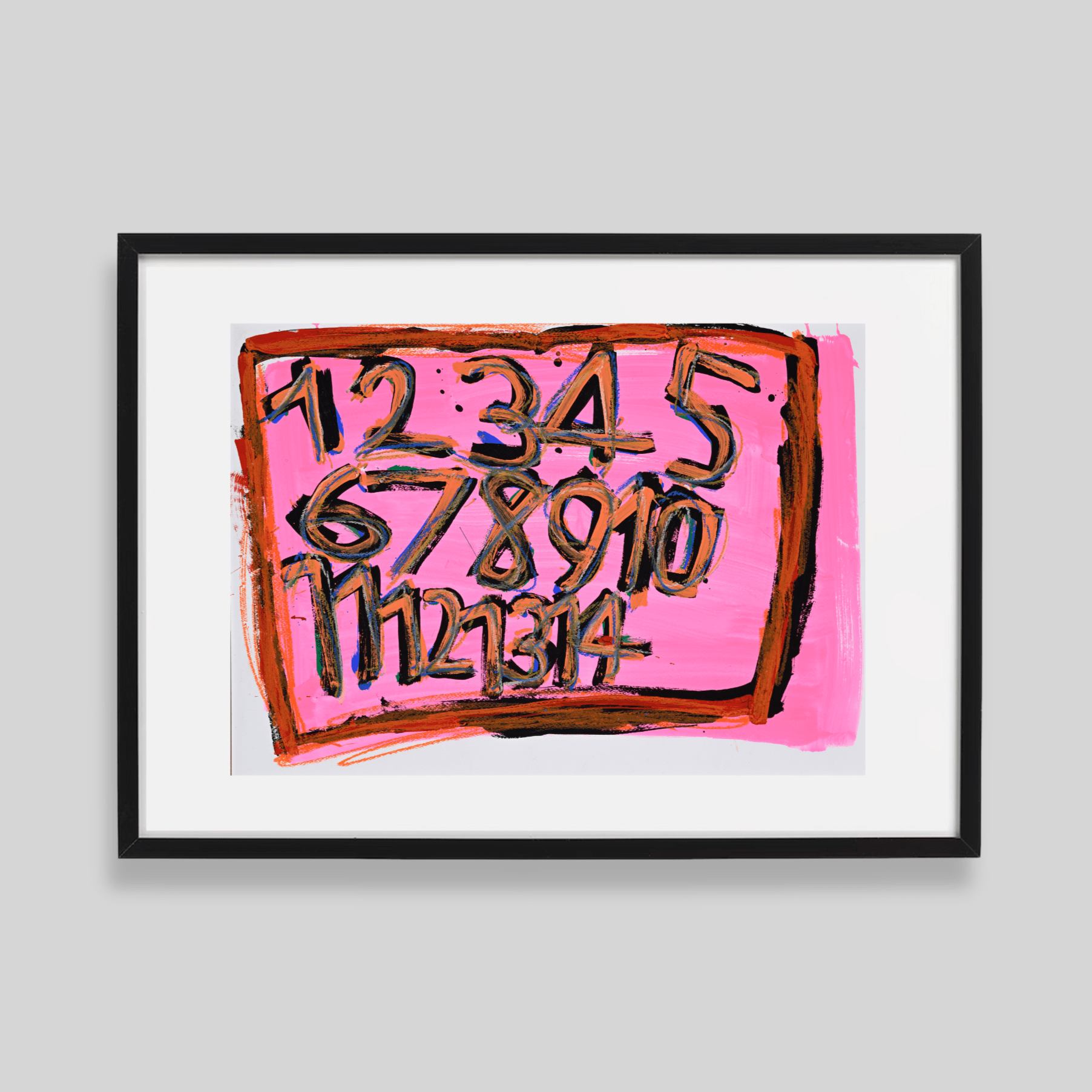 アクリル画 作者不明 ビンテージ アクリル画 作者不明 ビンテージ