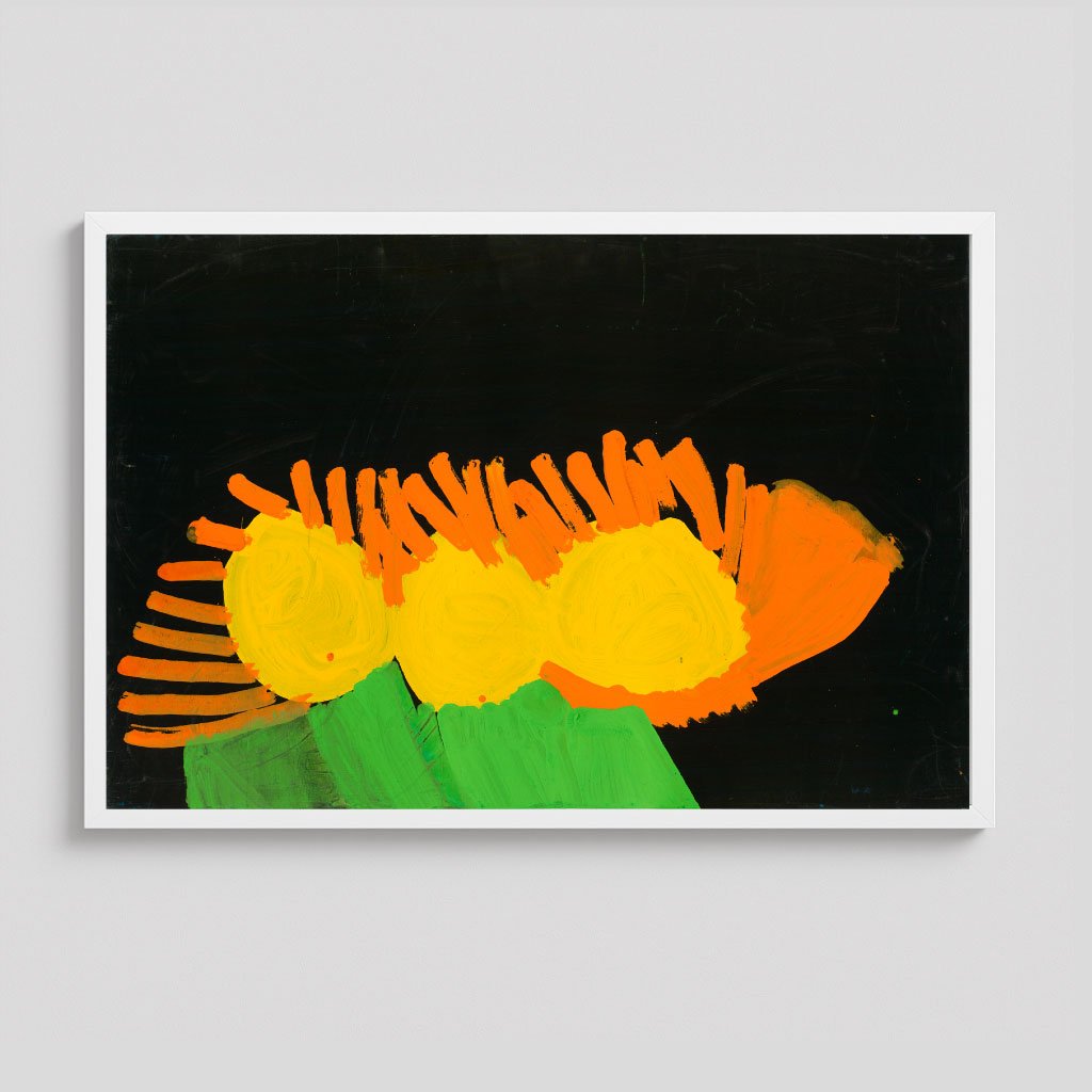 ガーベラ」原画作品 – HERALBONY