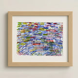 ¥「ステンドグラス」原画作品SATO