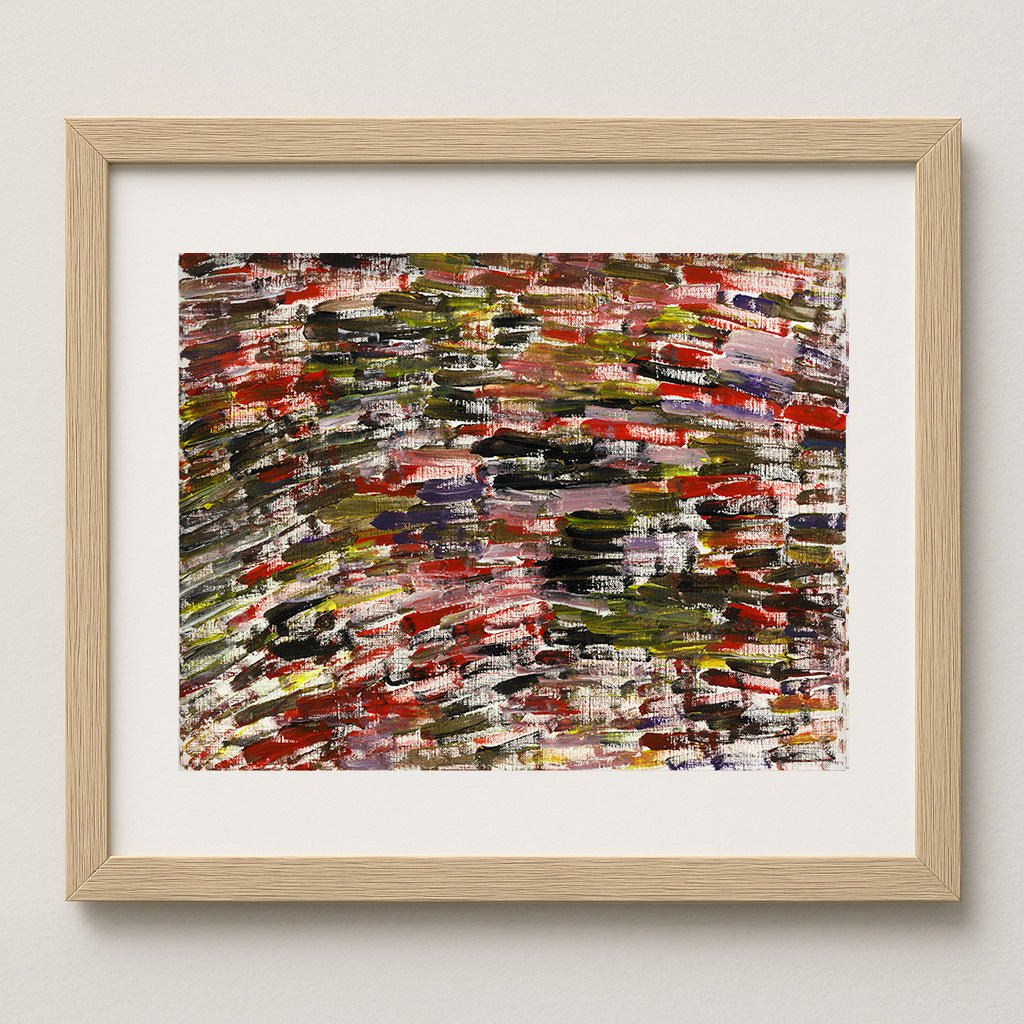 a*a様 How are you? 絵画原画 赤と黒」原画作品【大丸東京 10F｜展示作品】 – HERALBONY