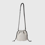 Reversible Mesh Drawstring Bag「無題(let it be)」
