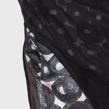 Robe nuisette superposée "(Sans titre) (Rond)"